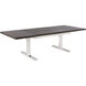 Marquez 71 X 42 inch Gotham Grey / Polished Extension Dining Table